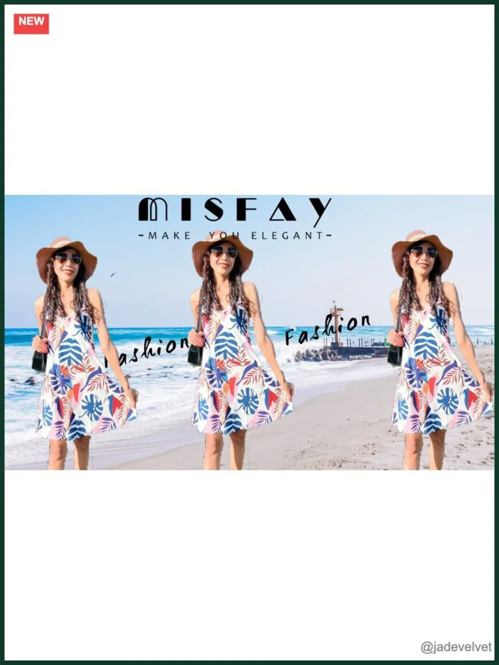 Women's Summer Spaghetti Strap Casual Beach Cover Up Dress with Pockets
